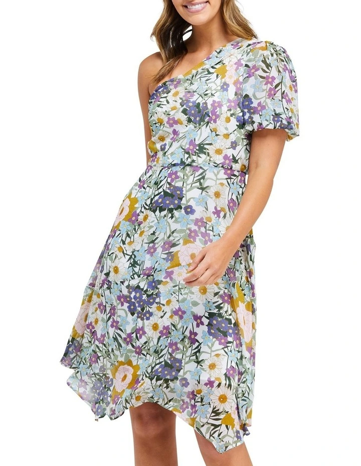 Stella Wildbloom Midi Dress In Multi 3 Stella Wildbloom Midi Dress In Multi