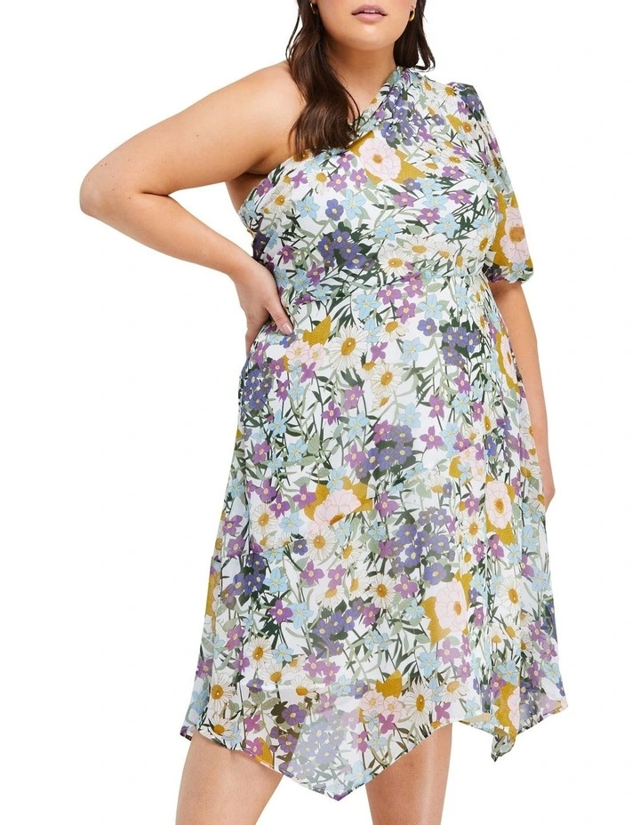 Stella Wildbloom Midi Dress In Multi 7 Stella Wildbloom Midi Dress In Multi - Image 5