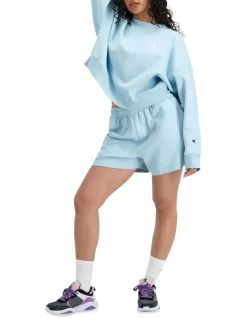 Champion Rochester Base Short In Iced Blue 9 Champion Rochester Base Short In Iced Blue -Women Summer Clothing Store 945894430 945884620 4 720x928