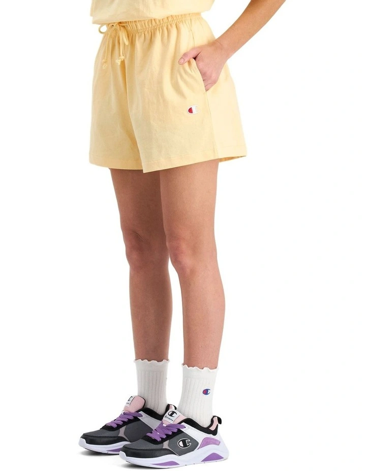 Champion Heritage Relaxed Short In Yellow 4 Champion Heritage Relaxed Short In Yellow - Image 2