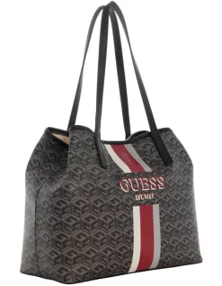 Guess Vikky Logo Removable Pouch Tote Bag In Charcoal 10 Guess Vikky Logo Removable Pouch Tote Bag In Charcoal -Women Summer Clothing Store 946044820 4 720x928