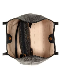 Guess Vikky Logo Removable Pouch Tote Bag In Charcoal 11 Guess Vikky Logo Removable Pouch Tote Bag In Charcoal -Women Summer Clothing Store 946044820 5 720x928