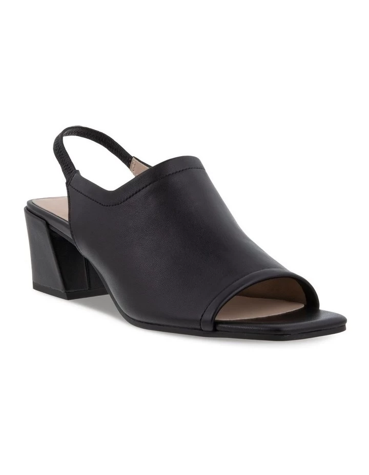 ECCO Elevate Squared 50 Sandal In Black 4 ECCO Elevate Squared 50 Sandal In Black - Image 2