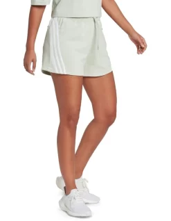 ADIDAS Future Icons 3 Stripe Short In Linen Green -Women Summer Clothing Store 946097830 3 720x928