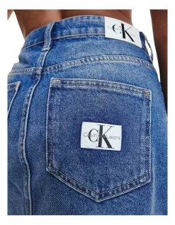 Calvin Klein Jeans A-Line Utility Mini Skirt In Denim 9 Calvin Klein Jeans A-Line Utility Mini Skirt In Denim -Women Summer Clothing Store 946264780 3 720x928