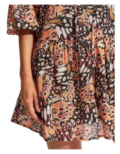 Seafolly Take Flight Cover Ups In Brown Multi -Women Summer Clothing Store 946286830 4 720x928