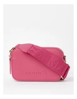 Budapest Camera Crossbody Bag In Fuchsia