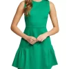 Oxford Kateva Ponti Dress In Green