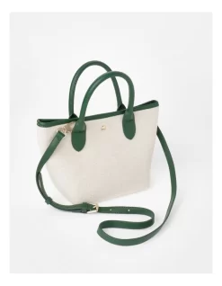 Turin Tote Bag In Green -Women Summer Clothing Store 948431260 5 720x928