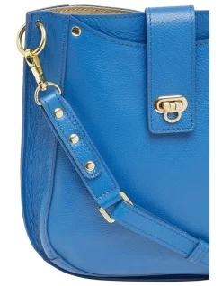 Oxford Susi Leather Saddle Bag In Blue 9 Oxford Susi Leather Saddle Bag In Blue -Women Summer Clothing Store 949036060 3 720x928