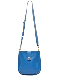 Oxford Susi Leather Saddle Bag In Blue 10 Oxford Susi Leather Saddle Bag In Blue -Women Summer Clothing Store 949036060 4 720x928