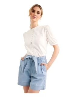 Lillia Top In Ivory -Women Summer Clothing Store 949274020 3 720x928