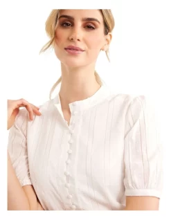 Lillia Top In Ivory -Women Summer Clothing Store 949274020 5 720x928