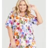 Natural Las Palmas Top In Print -Women Summer Clothing Store 951418360 1 720x928
