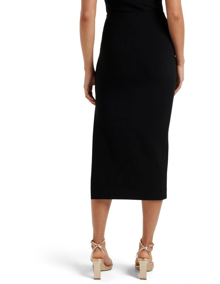 Forever New Gisele Midi Skirt In Black 3 Forever New Gisele Midi Skirt In Black - Image 2
