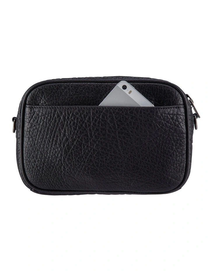 Plunder Zip Top Crossbody Bag In Black Bubble 5 Plunder Zip Top Crossbody Bag In Black Bubble - Image 3