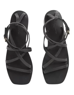 French Connection Sibella Leather Sandal -Women Summer Clothing Store 954141580 954139780 3 720x928