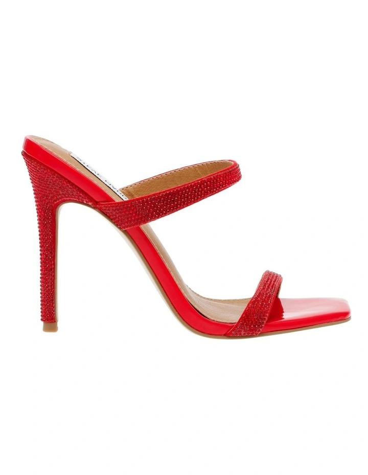 Steve Madden Vacate Heels In Red 4 Steve Madden Vacate Heels In Red - Image 2