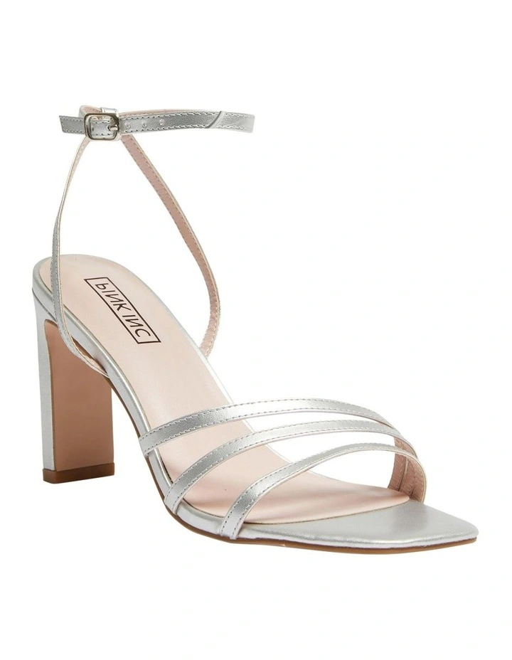 Lara Sandals In Silver Metallic 4 Lara Sandals In Silver Metallic - Image 2