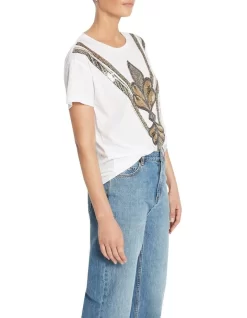 Florence Relaxed Fit Tee In White -Women Summer Clothing Store 956098540 3 720x928