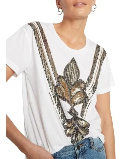 Florence Relaxed Fit Tee In White -Women Summer Clothing Store 956098540 4 720x928