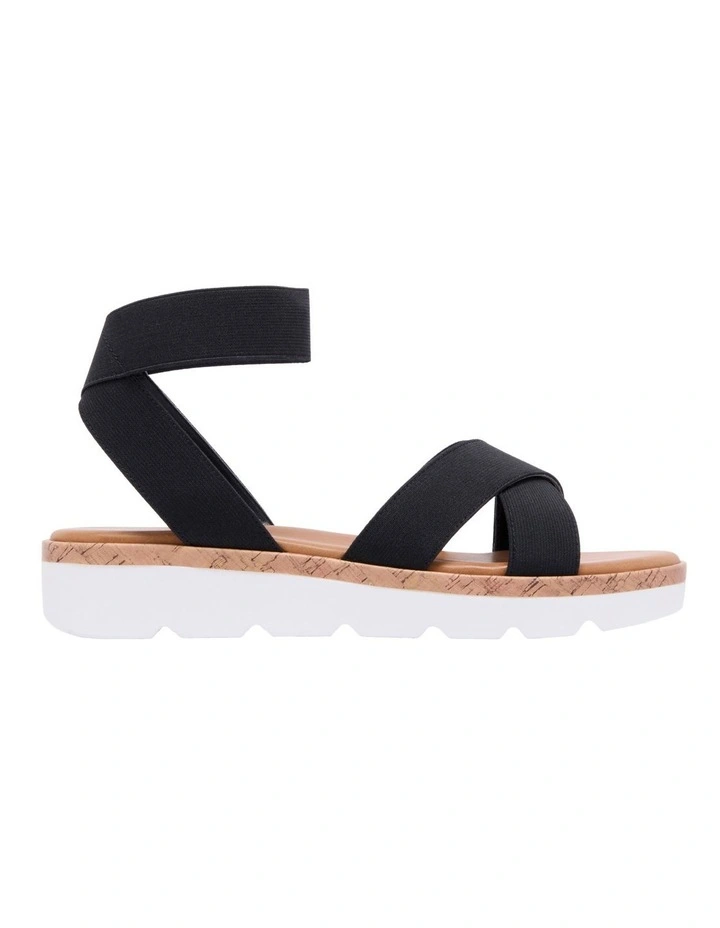 Nine West Bounce Sandals In Black 3 Nine West Bounce Sandals In Black