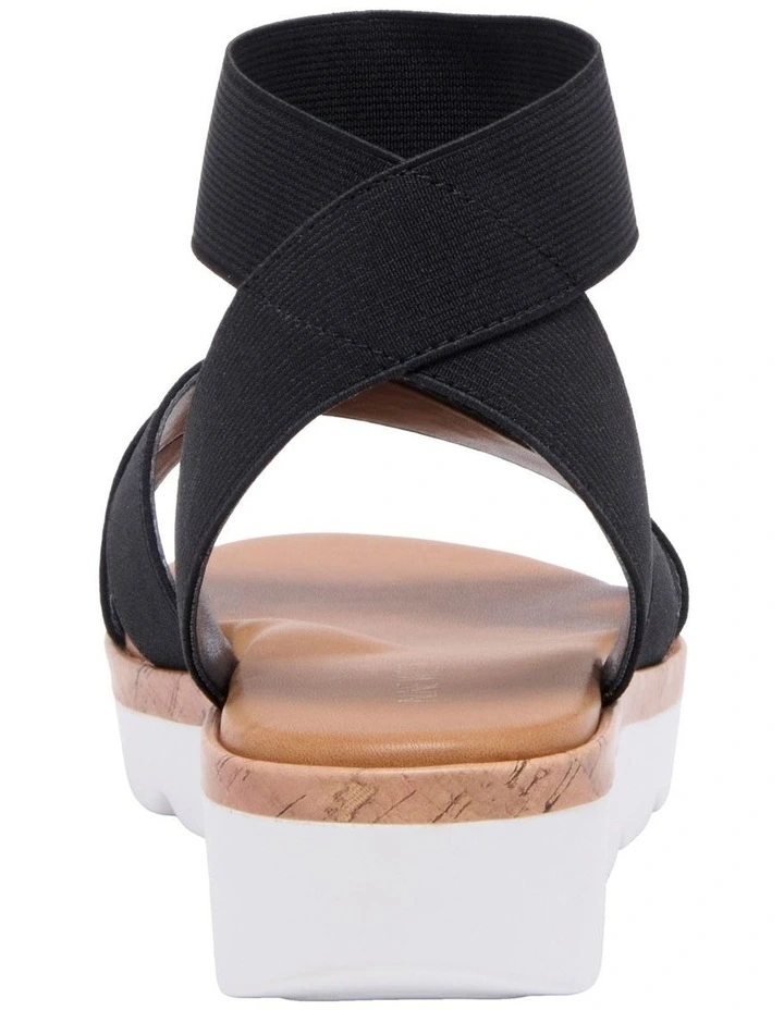 Nine West Bounce Sandals In Black 6 Nine West Bounce Sandals In Black - Image 4