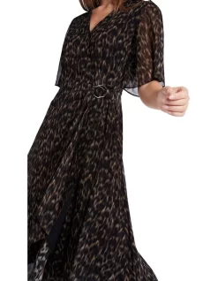 Rya Silk Wrap Dress In Black -Women Summer Clothing Store 957473560 4 720x928