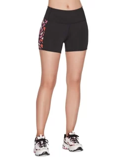 Skechers DVF 4inch Short In Black Multi -Women Summer Clothing Store 958162870 3 720x928
