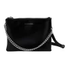 Double Jessie Crossbody In Black/Silver