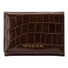 Bindi Croc-Embossed Mini Wallet In Chocolate -Women Summer Clothing Store 958714300 1 720x928
