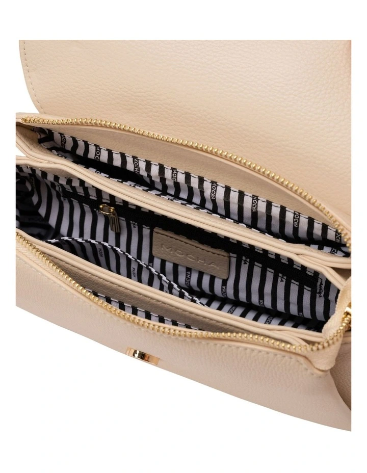 Edith Crossbody Bag In Cream 5 Edith Crossbody Bag In Cream - Image 3