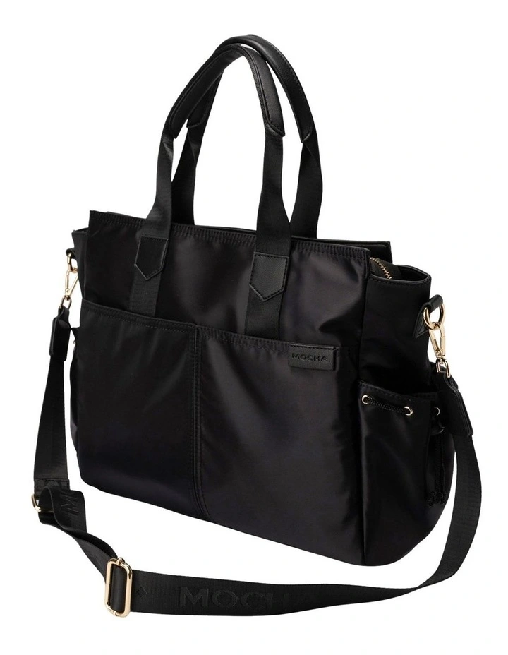Ebby Baby Bag In Black 6 Ebby Baby Bag In Black - Image 4