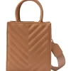 Nina Mini Tote In Brown -Women Summer Clothing Store 958723840 1 720x928