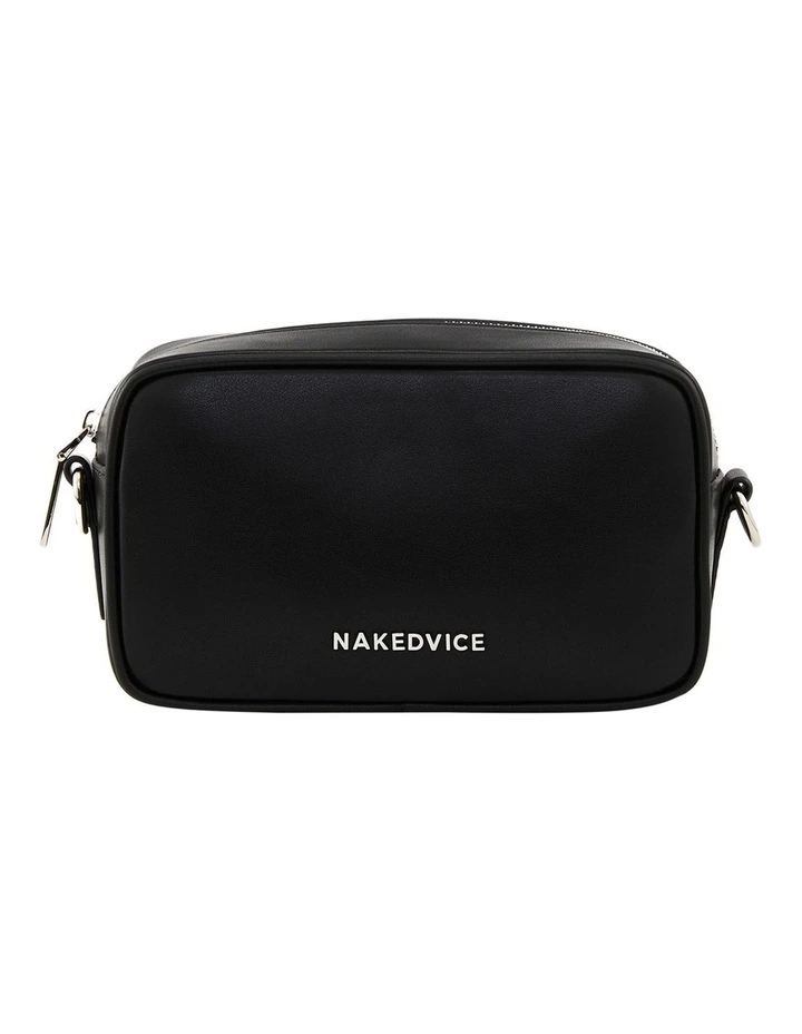 The Mac Juno Leather Crossbody Bag In Black 6 The Mac Juno Leather Crossbody Bag In Black - Image 4