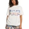 Roxy Malibu Paradise T-Shirt In White -Women Summer Clothing Store 960070510 1 720x928