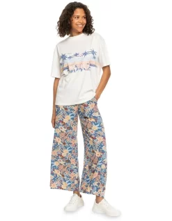 Roxy Malibu Paradise T-Shirt In White -Women Summer Clothing Store 960070510 5 720x928