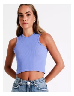 ONLY Lounge Sleeveless Top In Jacaranda 11 ONLY Lounge Sleeveless Top In Jacaranda -Women Summer Clothing Store 960944320 3 720x928