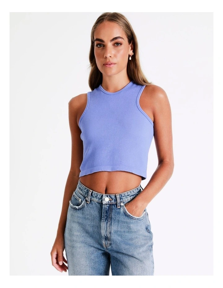 ONLY Lounge Sleeveless Top In Jacaranda 7 ONLY Lounge Sleeveless Top In Jacaranda - Image 5