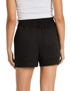 Woven Pocket Shorts In Black -Women Summer Clothing Store 961037200 3 720x928