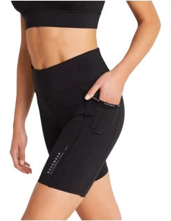 Asana Pocket Bike Shorts In Black -Women Summer Clothing Store 961044040 3 720x928