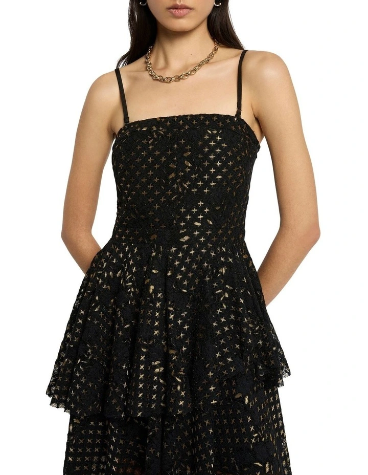 Cocktails And Sunrise Dress In Black 4 Cocktails And Sunrise Dress In Black - Image 2