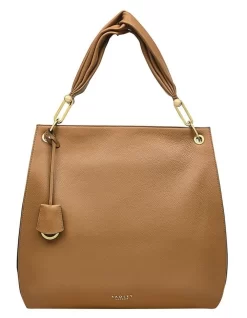 Radley Cuba Street Twist Medium Open-Top Shoulder Bag In Brown