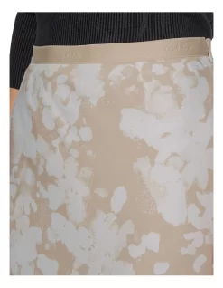 Calvin Klein Reimagined Floral Printed Skirt In Beige -Women Summer Clothing Store 962899390 3 720x928