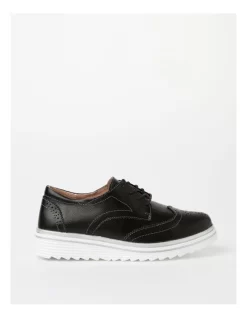 Regatta Camera Flat Shoes In Black Leather