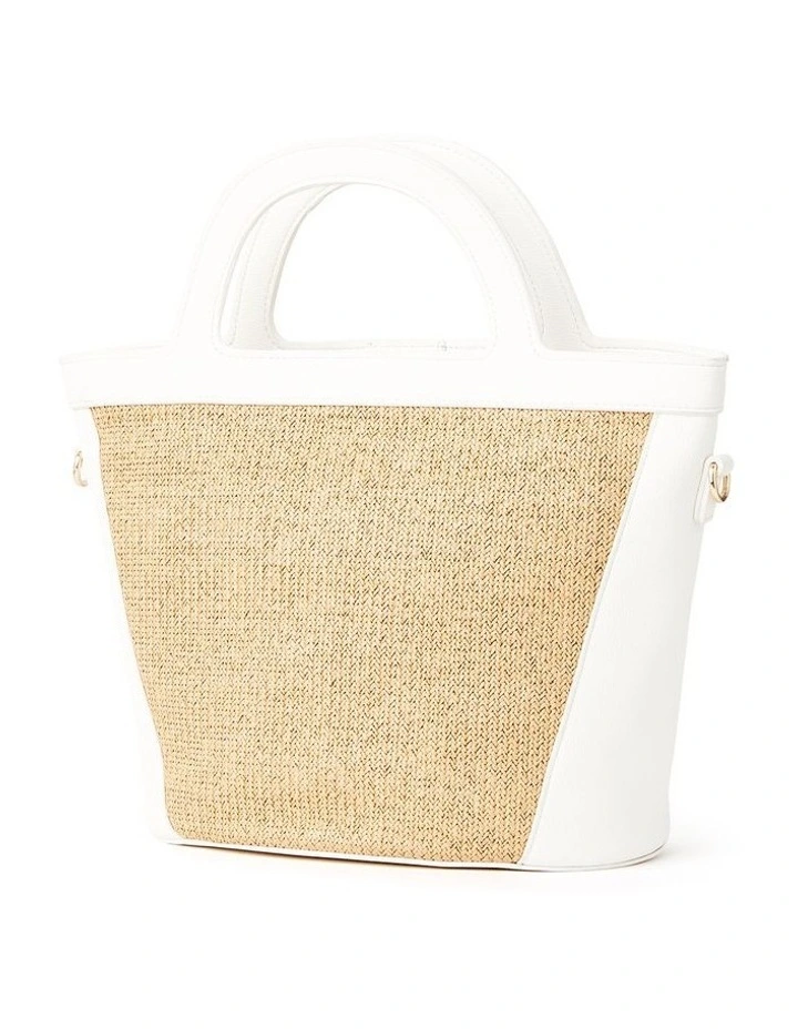 Rowyn Raffia Bag In Ivory 5 Rowyn Raffia Bag In Ivory - Image 3