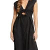 Oxford Hailey Cotton Dress In Black 1 Oxford Hailey Cotton Dress In Black -Women Summer Clothing Store 963291790 1 720x928