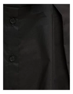 Oxford Hailey Cotton Dress In Black -Women Summer Clothing Store 963291790 6 720x928