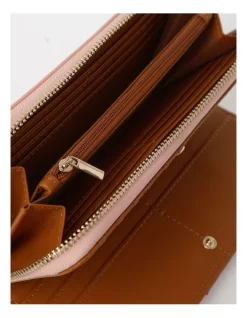 La Paz Zip Top Wallet In Blush -Women Summer Clothing Store 965030680 4 720x928