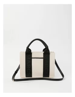 Barbados Top Handle Tote Bag In Black